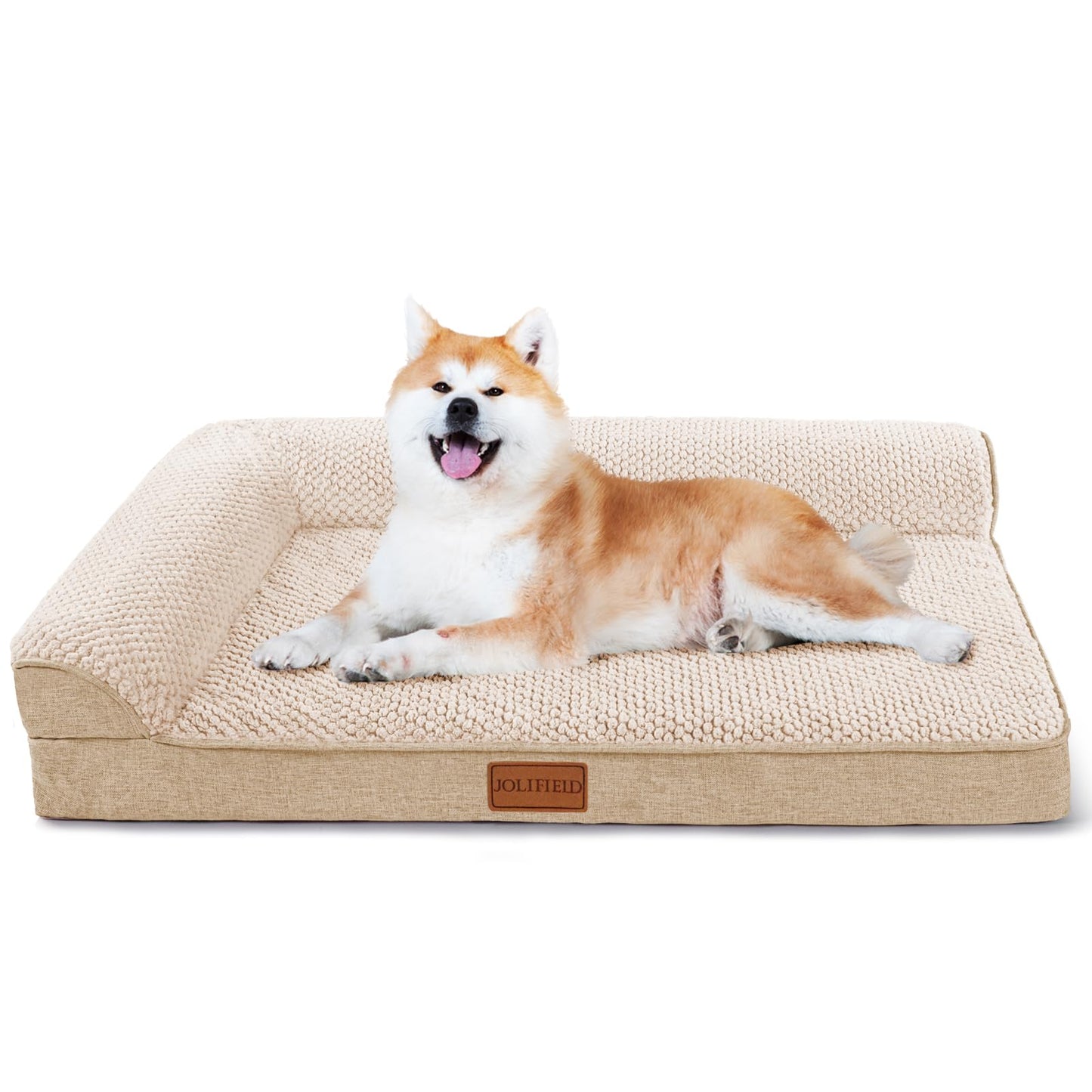 GreyMuzzle Orthopedic Sofa Bed — Egg-Crate Foam Support for Senior Dogs (30 in)