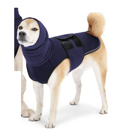 GreyMuzzle comfort vest pressure wrap for anxious senior dogs