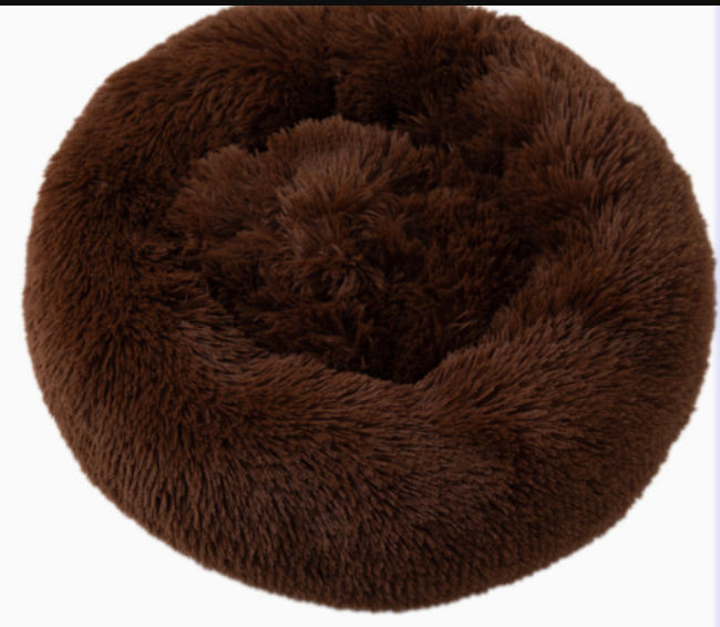 GreyMuzzle Calming Donut Cuddler — Anxiety-Relief Bed for Senior Dogs