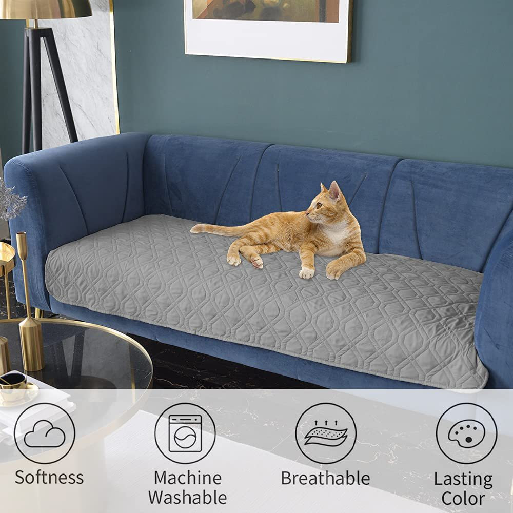 GreyMuzzle Waterproof Bed Cover — Anti-Slip, Machine-Washable Protection