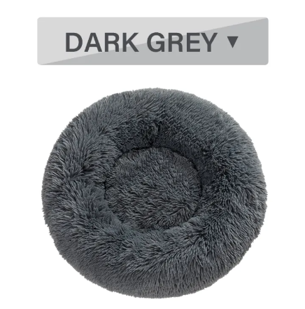 GreyMuzzle Calming Donut Cuddler — Anxiety-Relief Bed for Senior Dogs
