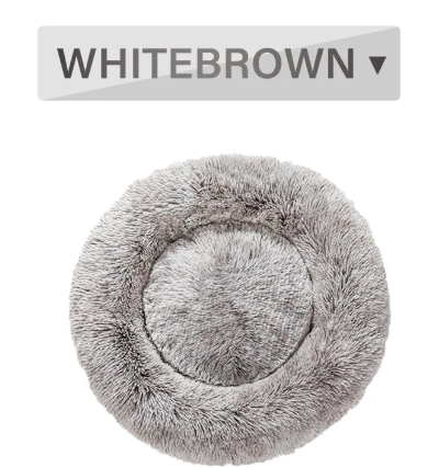 GreyMuzzle Calming Donut Cuddler — Anxiety-Relief Bed for Senior Dogs