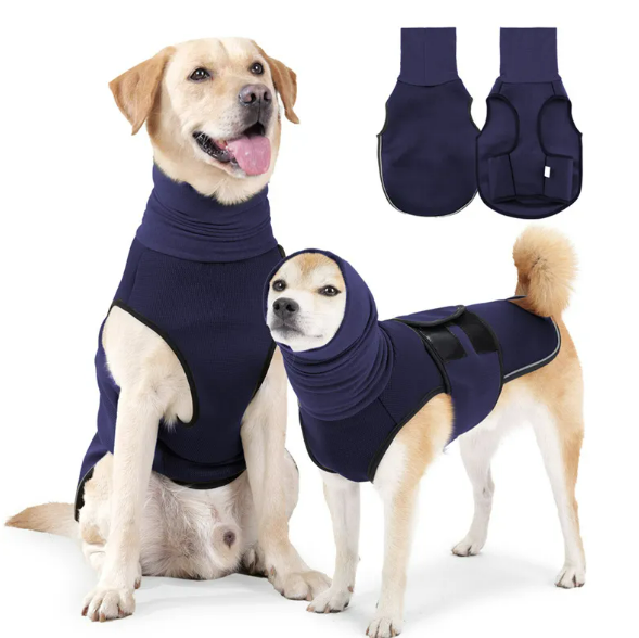 GreyMuzzle Comfort Vest — Pressure Wrap for Storm & Separation Anxiety